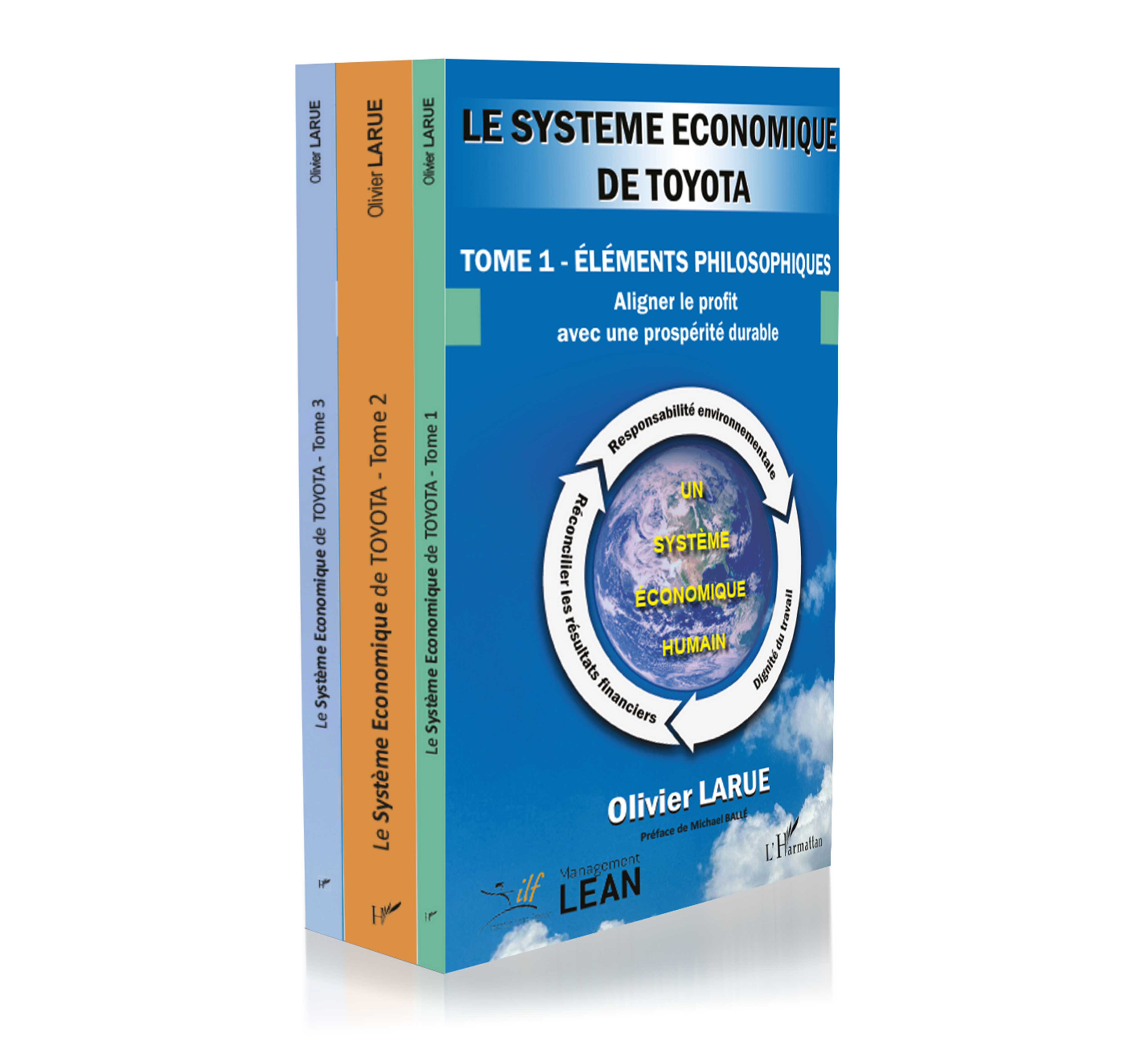 Trilogie "le système économique de Toyota" : les 3 tomes